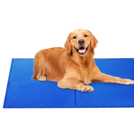 Yes4PETS Self-Cooling Gel Mat: Ideal for Dogs and Cats [50x40cm], Lightweight and Refreshing